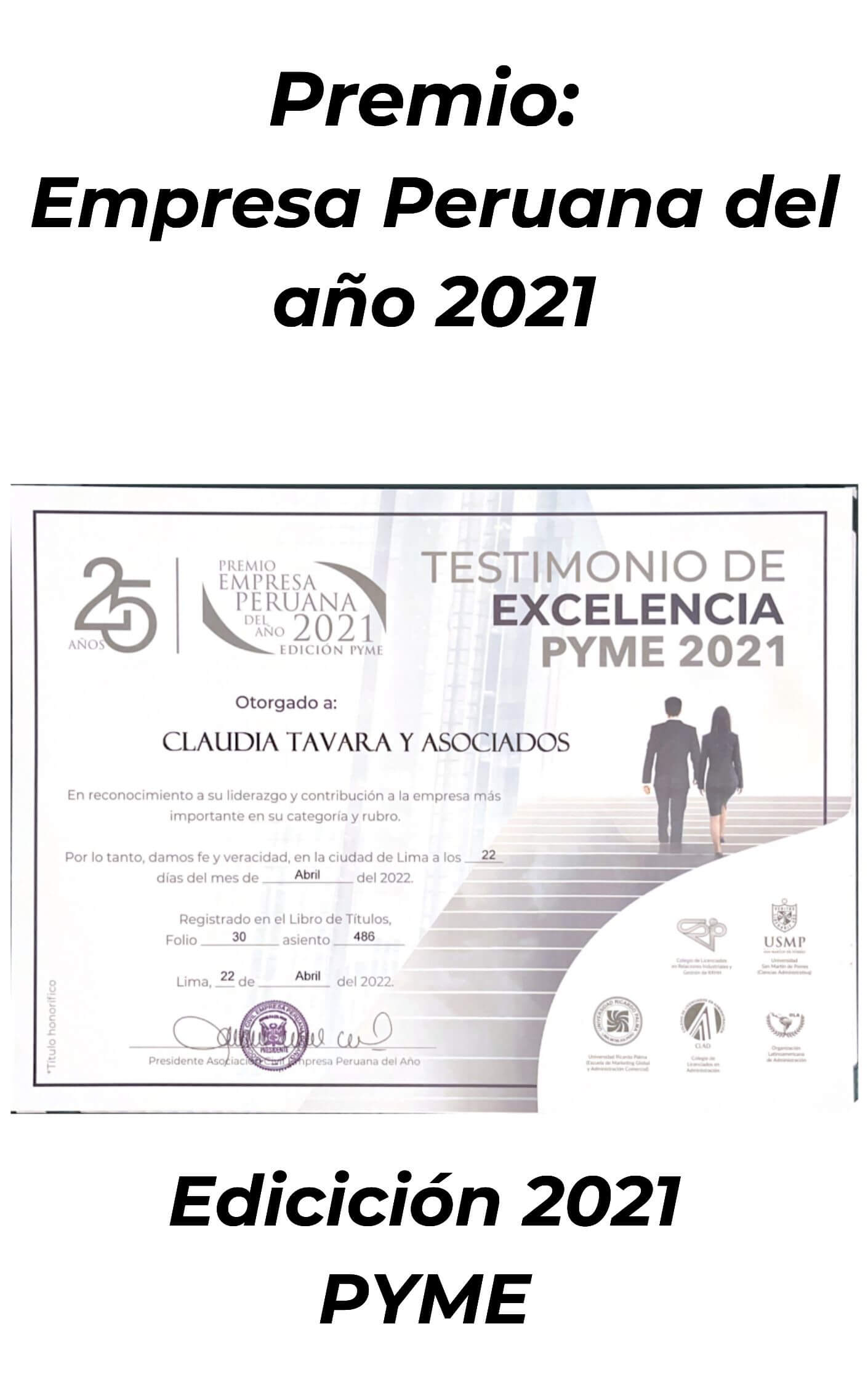 Premio PYME 2021